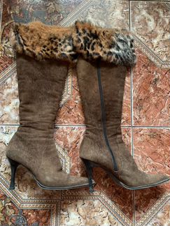 Сапоги зимние (ботфорты)