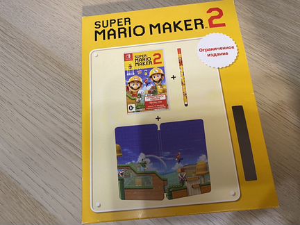 Стилбук для Super Mario Maker 2 на Nintendo Switch