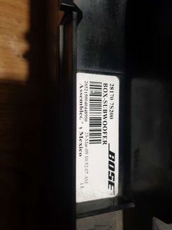 Сабвуфер bose