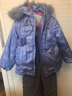 Зимний комплект для девочки Шалуны рост 98