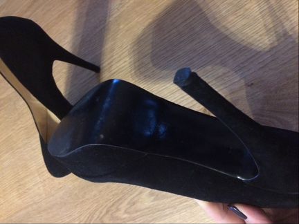 Туфли 38 размер замша