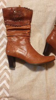 Сапоги осенние нат.кожа 38р