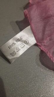 Шарф из натурального шелка новый