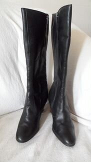 Осенние сапоги из натуральной кожи