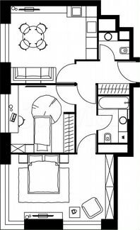 2-к апартаменты, 68.8 м², 7/39 эт.