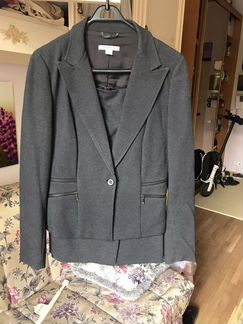 Пиджак и юбка офисный костюм Marella 44/46 Италия