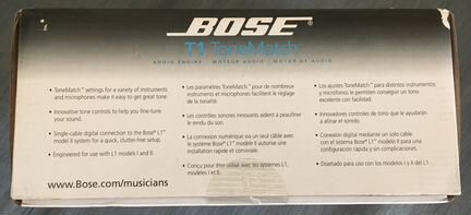 Цифровой многоканальный микшерный пульт Bose T1