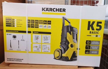 Мойка выс. давления Karcher K 5 basic