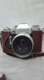 Зенит 3М с белым Гелиос-44 СССР отличное состояние