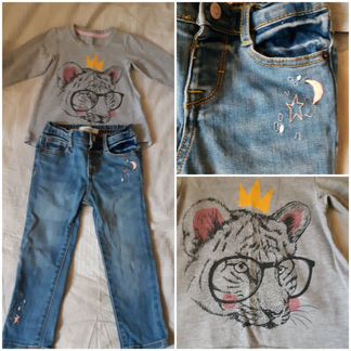 Джинсы р.86-92