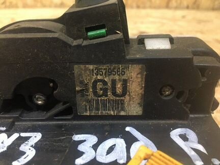 Замок двери задний правый Chevrolet Cruze седан 1