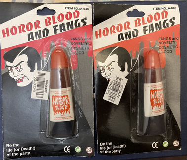 Искусственная кровь (для Хэллоуина)