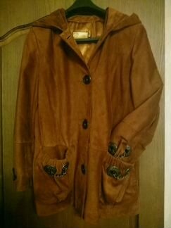 Куртка кожа замша новая 52 размер