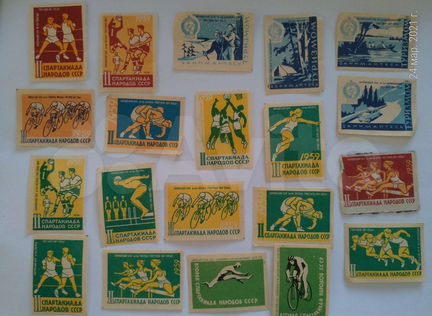 Этикетки-спички коллекционные