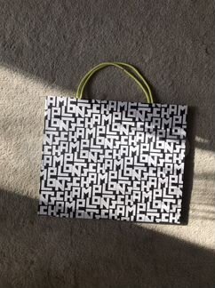 Longchamp Paris фирменный пакет лимитка из бутика
