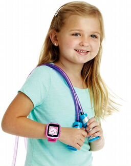 Детские наручные часы VTech Kidizoom Smart Watch DX, розовые (80-171610)