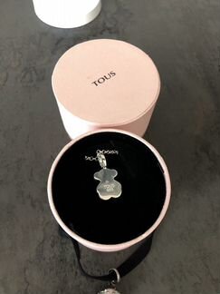 Кулон Tous Bear с цепочкой, серебро