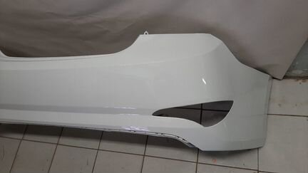 Hyundai Solaris бампер в цвет