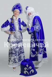 2 костюма: Дед Мороз и Снегурочка