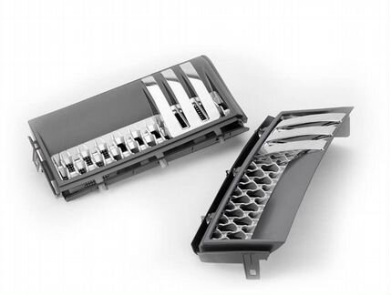 Жабры крыльев Range Rover Voque III серые