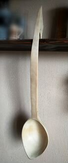 Огромная ложка для интерьера, бани, кухни