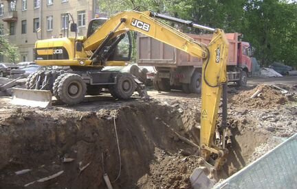 Аренда экскаватора полноповоротного от собственник