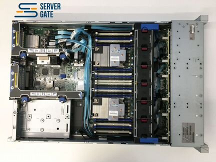 Сервер HP DL380 G9 24SFF 2x E5-2623v3 64 GB