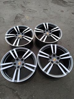 Диски бу литые R20 LU на Porsche Panamera