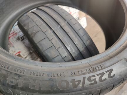 Летние шины 225 40 19 Continental SportContact 6