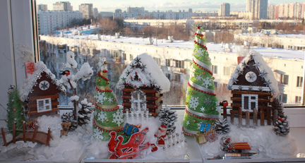Зимние поделки своими руками в сад и школу