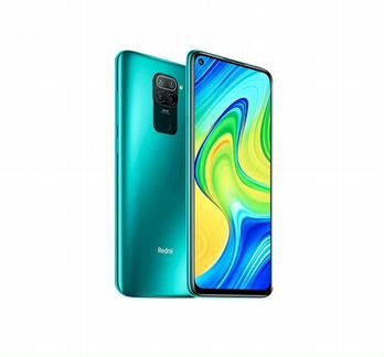 Xiaomi Redmi Note 9 3/64Gb зелёный. Новый