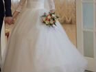 Свадебное платье 44-46 бу объявление продам