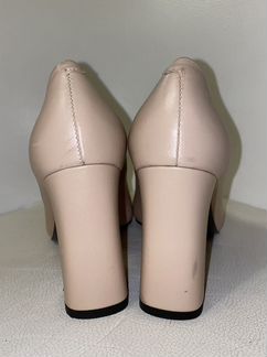 Эконика нежно-розовые туфли на каблуке 36 размер