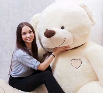Большие плюшевые медведи от 100 до 230 см