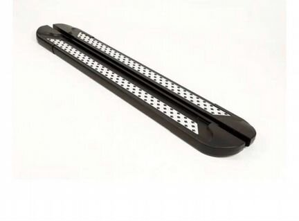 Пороги подожки Vision Black на авто