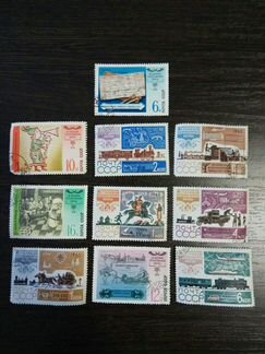 Марки (СССР, Болгария, 1960-1980 гг.)