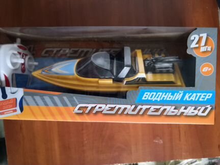 Новый Катер на радиоуправлении