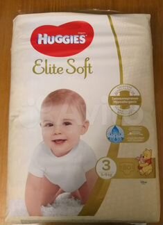 Подгузники Huggies Elite Soft 3(5-9кг) 80шт