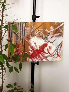 Картина акрил, абстракция