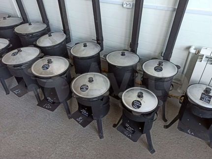 Казаны узбекские и печи к ним