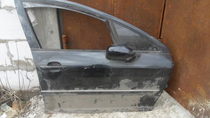 Peugeot 407 дверь передняя правая со стеклом