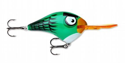 Воблер Rapala Angry Birds DT Green Bird DT10