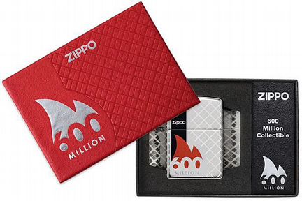 Зажигалка Zippo - 600 millions