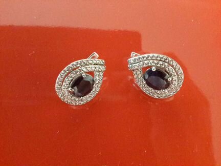 Серебро серьги