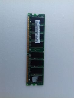 DDR samsung PC3200U-30331 1Gb (б/у)