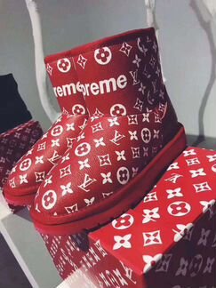 Угги крусные кожа луи виттон суприм натуральные