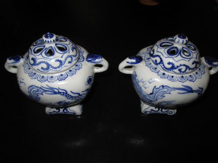 Вазы-ароматницы с драконами