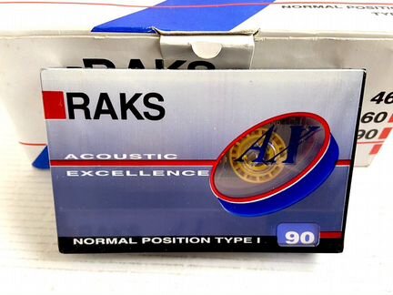 Аудиокассеты кассеты Raks AX 90 - Normal - 2