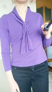 Свитер сиреневый, Италия