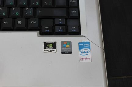 Ноутбук Asus. Нерабочий, запчасти